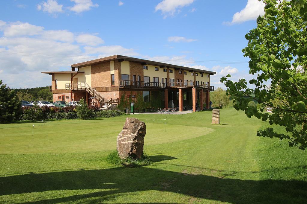 Areal Botanika Hotell Unhošť Exteriör bild